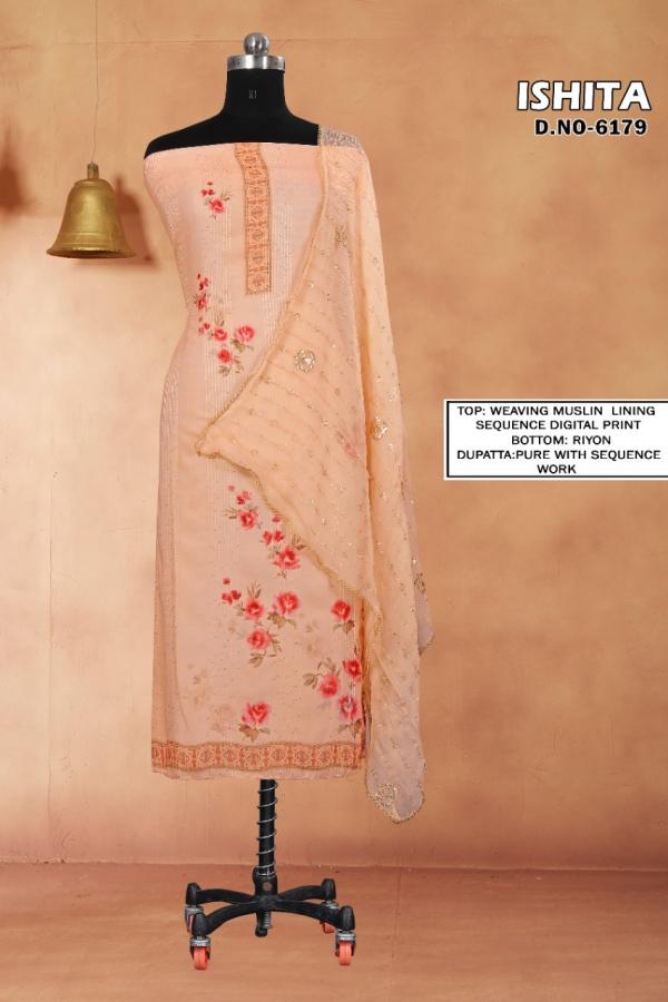 Kalarang Ishita Digital Printed Dress Material Collection